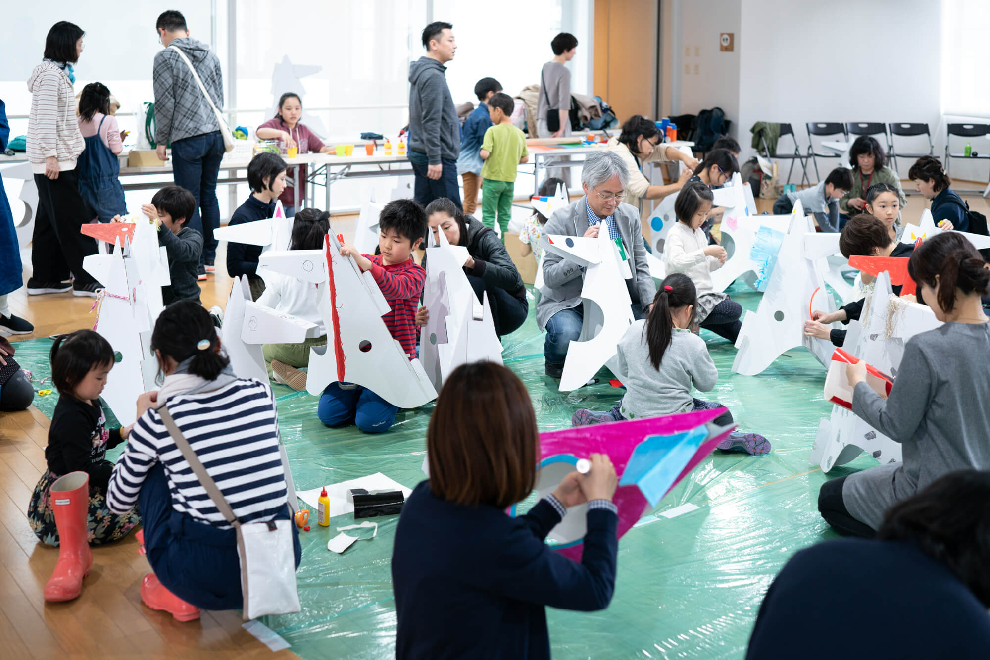 YCC Kids Workshop 安斉将 + 後藤かおり 「ウマジン × 横浜馬車道」| ワークショップ オフソサエティ | offsociety | 長田哲征