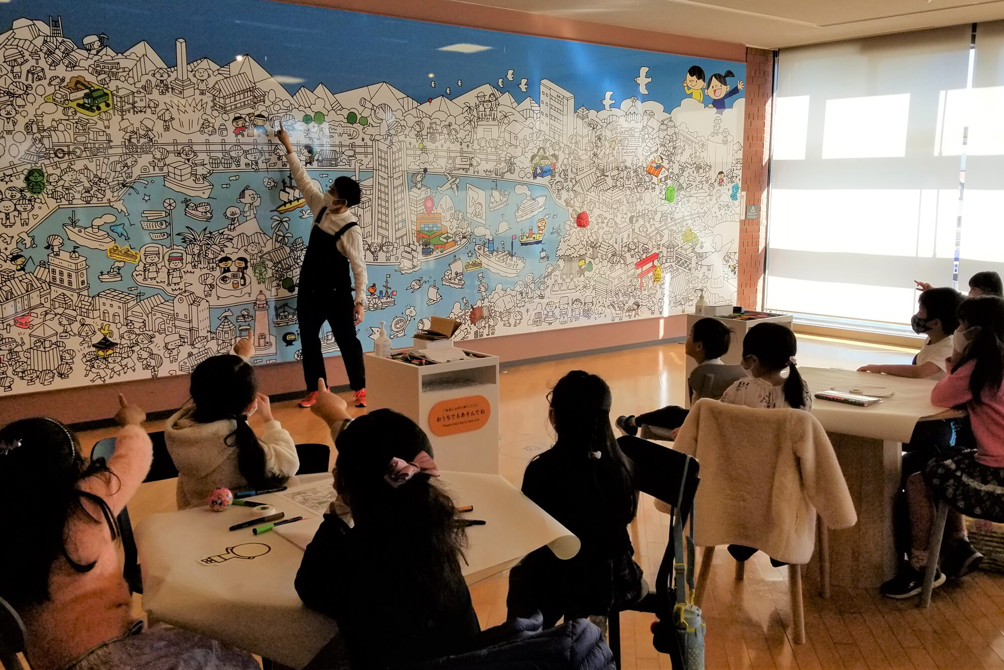 JICA横浜 リニューアル  アーティストプログラム JICA Yokohama Renewal - Artist Programs アートプロジェクト ワークショップ 広報・PR 美術・アート企画 オフソサエティ 長田哲征